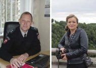 Pasižymėjimo ženklas už nuopelnus buvo įteiktas kriminalinės policijos skyriaus tyrėjai Jolitai Ambrasienei ir prevencijos skyriaus tyrėjui Šarūnui Eidukiui.