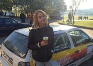 Jurbarkietė Jogunda Žičkutė – viena iš dviejų merginų, dalyvavusių slalome.