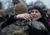 Ukrainiečių kariai apie karo skausmą ir brolystės grožį
