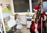 Kalėdų senelio linkėjimai  mažiesiems ligoniams