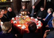 Į Jurbarko krašto muziejų rinkosi rajono kunigai (video)