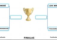 Paaiškėjo salės futbolo pirmenybių pusfinalininkai