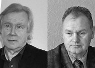 Gimnazijos direktorius A.Januškevičius ir Jurbarko kūno kultūros ir sporto centro direktorius A.Domeika.