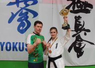 Sandra Kringelytė kartu su savo treneriu Rolandu Kringeliu