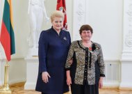 J.Vaitiekūnienę pagerbė Lietuvos Prezidentė.