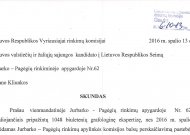 Rinkimų rezultatus VRK apskundė A.Kliunka