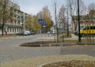 Jurbarke apvogtas namas