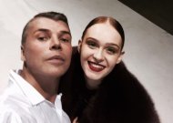 Viktorija Vilkelytė su Juozu Statkevičiumi.