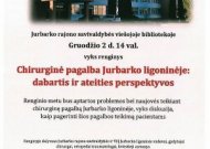 Rajono ir ligoninės vadovai kviečia jurbarkiečius pasitarti, kaip pagerinti chirurginės pagalbos teikimą