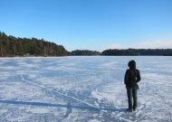 Skaitytojas sunerimo pamatęs ugniagesius prie karjero (atmintinė, kaip elgtis ant ledo)