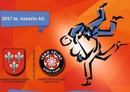 To dar nebuvo. Jurbarke - tarptautinis vaikų dziudo turnyras