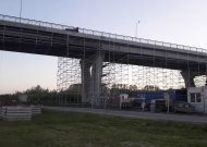 Pristabdys eismą po remontuojamu Jurbarko tiltu