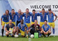 Jurbarkiečiai su „Fortitudo“ futbolo festivalyje užėmė trečią vietą
