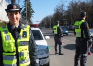 Policija šį savaitgalį stiprina patruliavimą