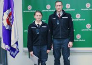 Jurbarko policijos gretas papildė jauna pareigūnė