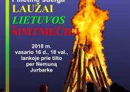 KVIEČIAME DALYVAUTI PILIETINĖJE AKCIJOJE „LAUŽAI LIETUVOS ŠIMTMEČIUI“