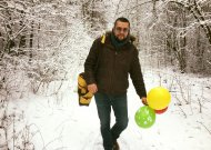 Andrius Pojavis lauktuvių į Valensiją parsivežė Jurbarko vėliavą (video)