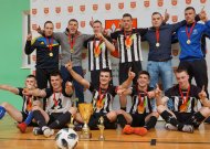 Jurbarko r. salės futbolo finale – užtikrinta „Imsrės“ pergalė