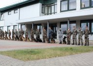 Kinologų varžybos Viešvilės pasienio užkardos teritorijoje