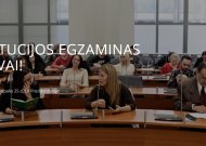 Šiandien Konstitucijos egzaminas