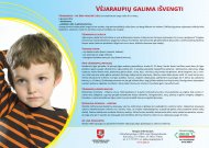 Jurbarko mieste siaučia vėjaraupiai