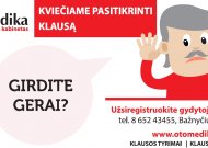 Nusilpo klausa? Gydytoja pataria nedelsti
