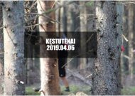 Kęstutėnai kviečia į pėsčiųjų žygį po Smalininkus