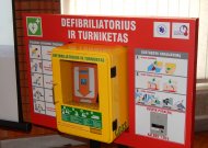 Jurbarke atsiras defibriliatoriai, padėsiantys gelbėti gyvybes