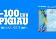 Ypatingas „Tele2“ pasiūlymas: naujieji „Huawei P30“ serijos flagmanai – 100 eur pigiau