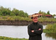 Štai kaip atrodo Žiobrių karalius. Skaniausius žiobrius Jurbarko krašte kepa Valteris Povilaitis iš Palėkių kaimo.