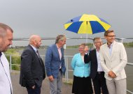 Jurbarke svečiuojasi Vidaus vandens kelių direkcijos generalinis direktorius (VIDEO)