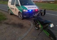 Policija ieško motorolerį partrenkusio ir iš įvykio vietos pabėgusio automobilio vairuotojo