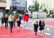 Policijos prioritetas rugsėjo mėnesį – moksleivių saugumas keliuose