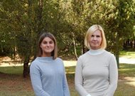 Gydytojos psichiatrės Kristina Šukė ir Viktorija Talandytė (kairėje)