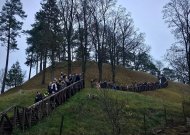 Jurbarko krašto jaunųjų šaulių sąskrydis Veliuonoje