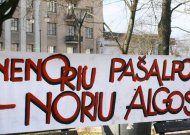 Jurbarko mokytojai prisijungia prie STREIKO