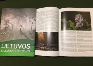 Pristato naują knygą apie Lietuvos saugomas teritorijas