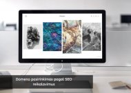 Domeno pasirinkimas pagal SEO reikalavimus
