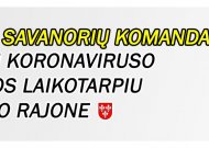 Buriama savanorių komanda. Pasidomėjome, kiek ir kokią pagalbą siūlo jurbarkiečiai