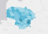 Parengtas virtualių žemėlapių rinkinys, leidžiantis analizuoti su koronavirusu susijusius duomenis