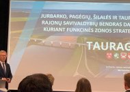 Funkcinės zonos Tauragė+ strategijos kūrimo gerąją patirtį pristatė forume Vilniuje
