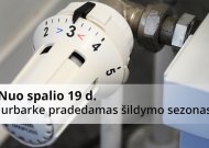 Jurbarkas šildymo sezoną pradės kitą savaitę