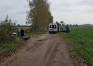 Skaudi avarija Jurbarko rajone – žuvo žmogus