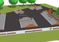 Štai kaip atrodys naujasis riedlenčių parkas