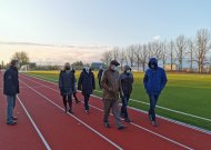 Užbaigti Jurbarko Naujamiesčio progimnazijos sporto aikštyno atnaujinimo darbai