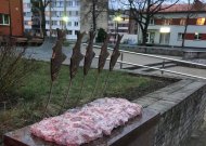 Kauno gatvėje įamžintos žiobrinės ir savitarpio pagalbos kredito draugija