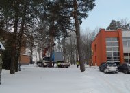 Prie Jurbarko ligoninės pastatyti moduliniai nameliai atliks Izoliacinio skyriaus funkcijas