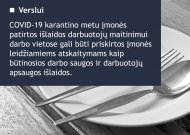 VMI: leidžiami atskaitymai – karantino metu už darbuotojų maitinimą darbo vietose