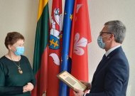 Jurbarko rajono savivaldybės visuomenės sveikatos biuro specialistei – išskirtinis įvertinimas