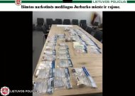 Narkotikai neaplenkia ir Jurbarko